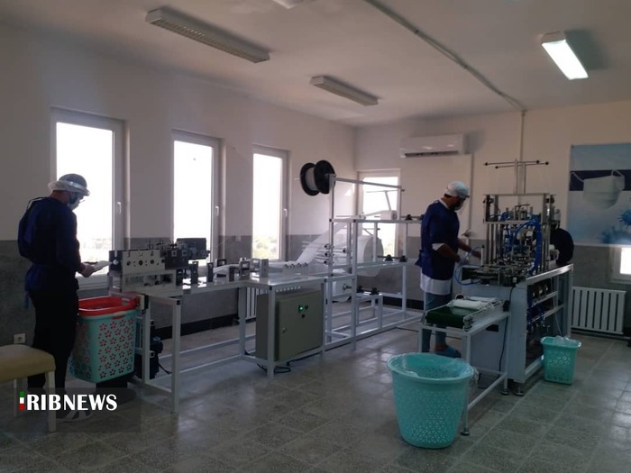 راه اندازی کارگاه تولید ماسک در یاسوج