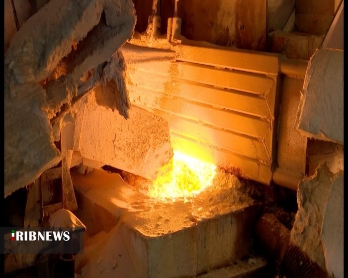 تولید شیشه در کارخانه سهند جام