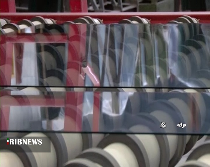 خط تولید شیشه در آسا  فلوت مراغه