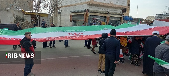حضور مردم شریفیه در راهیپمایی ۲۲ بهمن ۱۴۰۱