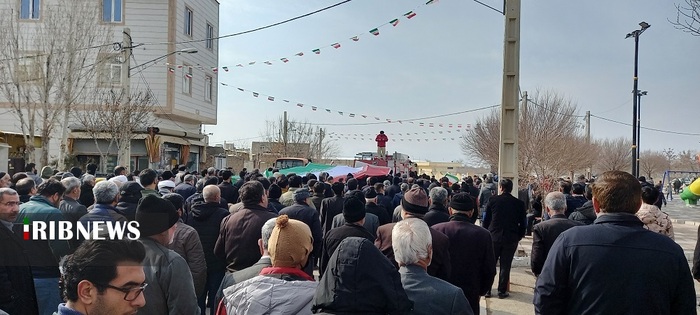 حضور مردم شریفیه در راهیپمایی ۲۲ بهمن ۱۴۰۱