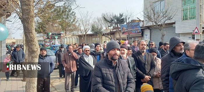 حضور مردم شریفیه در راهیپمایی ۲۲ بهمن ۱۴۰۱