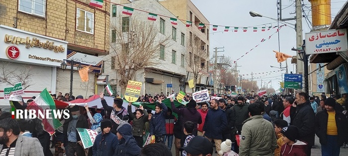 حضور مردم شریفیه در راهیپمایی ۲۲ بهمن ۱۴۰۱