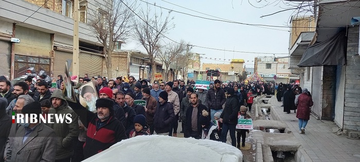 حضور مردم شریفیه در راهیپمایی ۲۲ بهمن ۱۴۰۱