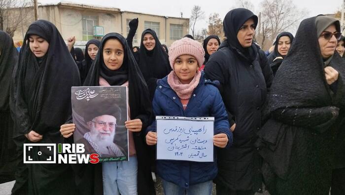 جلوه های ویژه حضور لرستانی ها در راهپیمایی روز قدس